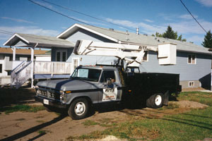 1980 Ford with 30 foot lift