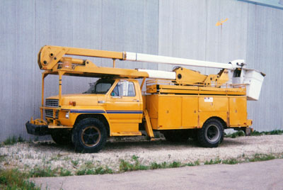 50 foot lift truck